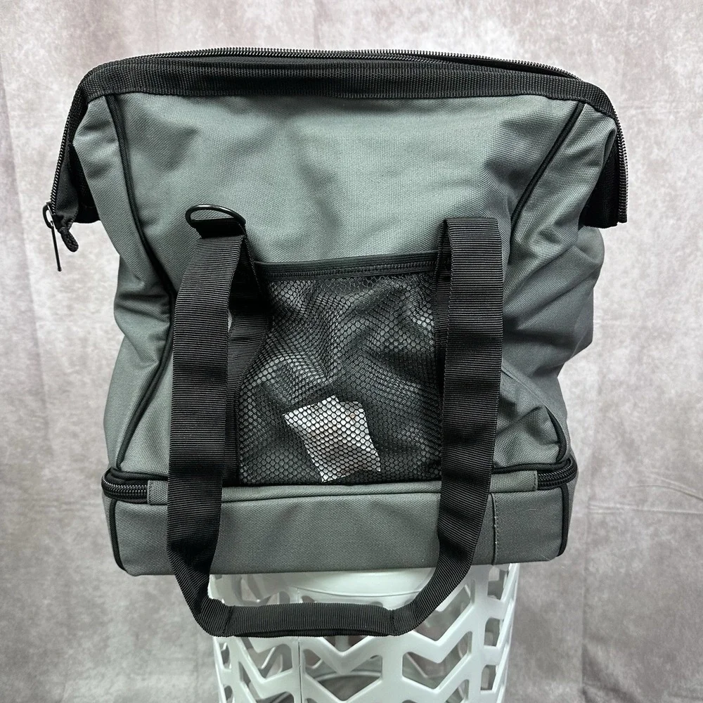 Duluth Trading Fire Hose Pack Hound Bag Gray Gear Duffel Travel NWT 70406